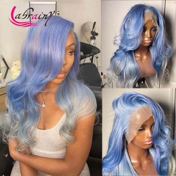 lace wigs hd transparent ombre light blue wig colored body wave human hair pre plucked bleached knots 13x1+4x1, Black;brown
lace wigs hd transparent ombre light blue wig colored body wave human hair pre plucked bleached knots 13x1+4x1, Black;brown