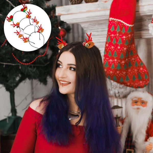 4pcs christmas hairbands practical adorable christmas supplies decorative hairband antler headbands for stage
4pcs christmas hairbands practical adorable christmas supplies decorative hairband antler headbands for stage