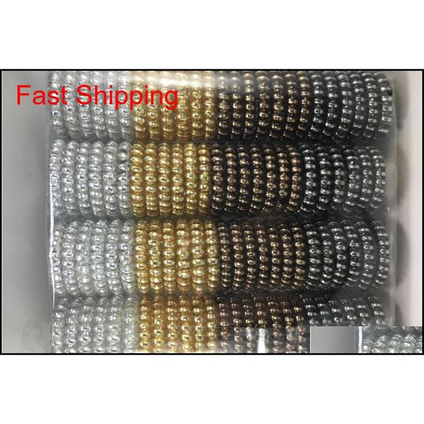 metal color 25 colors telephone wire cord headbands for women elastic hair bands rubber ropes hair ring gir qylskh bdefashion, Silver
metal color 25 colors telephone wire cord headbands for women elastic hair bands rubber ropes hair ring gir qylskh bdefashion, Silver