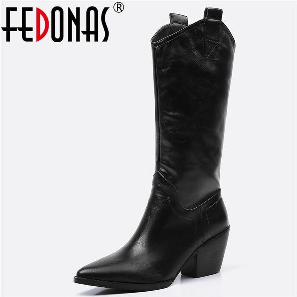boots fedonas warm women knee high chunky heels winter punk dancing party shoes woman euro style female plus size long, Black
boots fedonas warm women knee high chunky heels winter punk dancing party shoes woman euro style female plus size long, Black