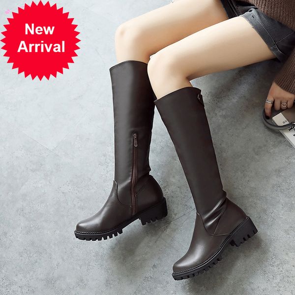 2021 the new comfortable casual style round toe knee-boots black zipper coffee platform medium high heels women's riding boots ruyg
2021 the new comfortable casual style round toe knee-boots black zipper coffee platform medium high heels women's riding boots ruyg