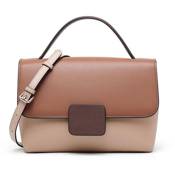 genuine leather women tote purse panelled color fashion casual female messenger small shoulder handbag
genuine leather women tote purse panelled color fashion casual female messenger small shoulder handbag