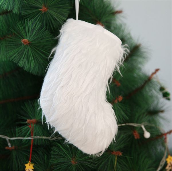 23*12cm christmas stocking long plush fur pure white candy gifts bag purse storage packing decoration boutique white plush christmas f102108
23*12cm christmas stocking long plush fur pure white candy gifts bag purse storage packing decoration boutique white plush christmas f102108