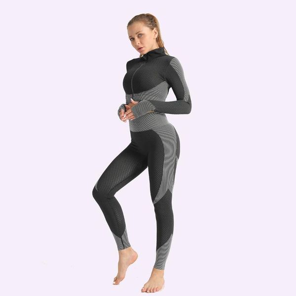 2 pcs women seamless yoga set long sleeve shirts with zipper thumb hole push up high waist leggings peach rump gym fitness1, White;red
2 pcs women seamless yoga set long sleeve shirts with zipper thumb hole push up high waist leggings peach rump gym fitness1, White;red
