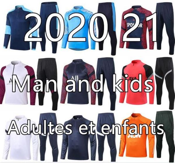 20 21man and kids football training suit soccer tracksuit 2020 2021 kids football tracksuit survetement foot equipe de chandal jogging, Black
20 21man and kids football training suit soccer tracksuit 2020 2021 kids football tracksuit survetement foot equipe de chandal jogging, Black