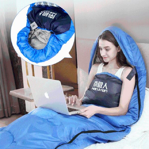adalt sleeping bag camping hoodie outdoor quilt sleeping bag ultralight hammock winter indoor portable bg50sb
adalt sleeping bag camping hoodie outdoor quilt sleeping bag ultralight hammock winter indoor portable bg50sb