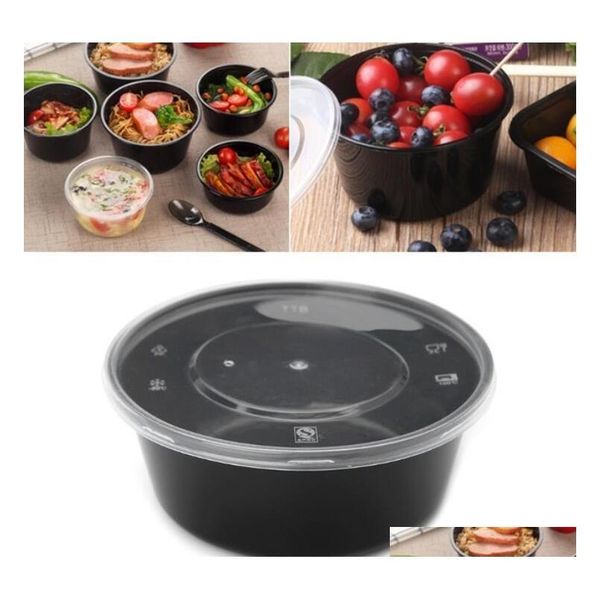 10pcs/set plastic disposable lunch soup bowl food container storage box with lids lunch fruit food packaging box black aodrz
10pcs/set plastic disposable lunch soup bowl food container storage box with lids lunch fruit food packaging box black aodrz