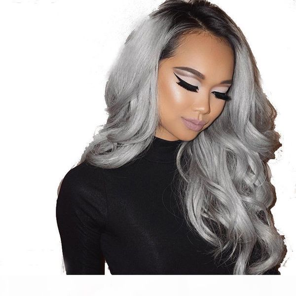 ombre human hair wigs grey full lace with bleached knots brazilian virgin body wave ombre human hair grey lace front wigs for women, Black;brown
ombre human hair wigs grey full lace with bleached knots brazilian virgin body wave ombre human hair grey lace front wigs for women, Black;brown