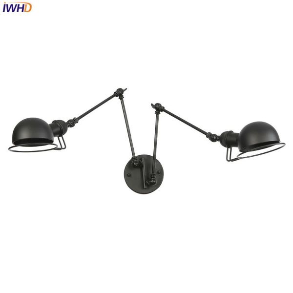 iwhd black wandlamp iron rocker arm wall light industrial led wall lamp retro vintage loft sconce applique murale luminaire
iwhd black wandlamp iron rocker arm wall light industrial led wall lamp retro vintage loft sconce applique murale luminaire