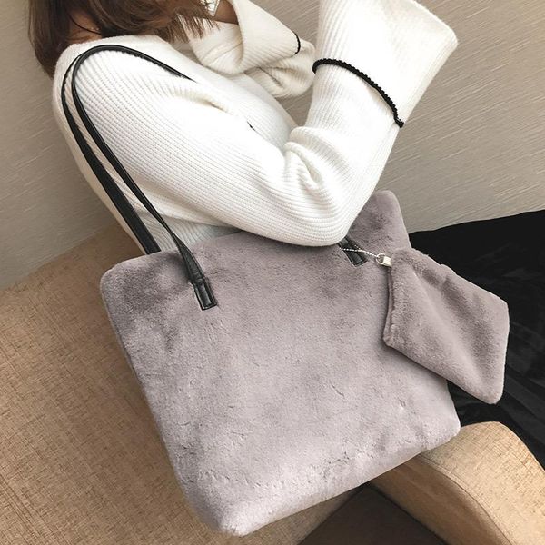 women's tote large capacity shoulder bag real fur fur leisure bags for women 2020 shoulder tote bolsa femininanb175
women's tote large capacity shoulder bag real fur fur leisure bags for women 2020 shoulder tote bolsa femininanb175