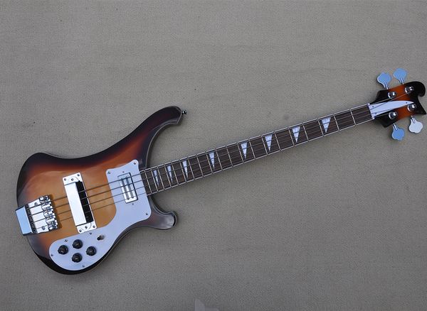 4 strings tobacco sunburst electric bass guitar with rosewood fretboard,white pickguard
4 strings tobacco sunburst electric bass guitar with rosewood fretboard,white pickguard