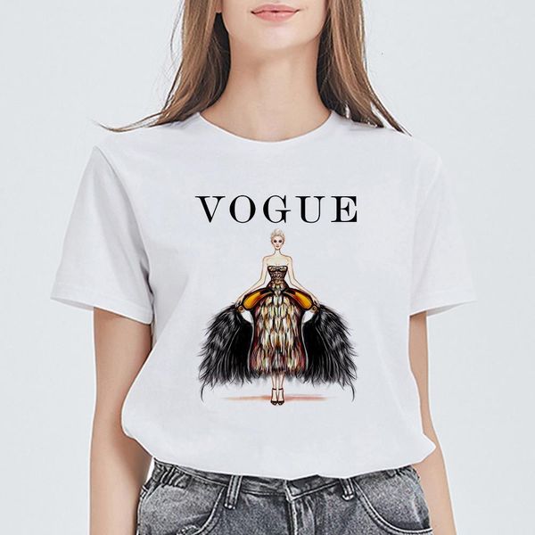 ladies summer casual short sleeves vogue princess t-shirt fashion girl 90s t-shirt graphic clothes funny cartoon shirts, White
ladies summer casual short sleeves vogue princess t-shirt fashion girl 90s t-shirt graphic clothes funny cartoon shirts, White