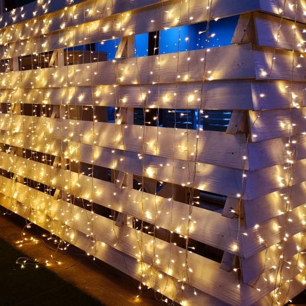 party decoration 2x2/3x3/3x6m led icicle christmas lights garden fairy string light 200/300/600 for wedding home decor
party decoration 2x2/3x3/3x6m led icicle christmas lights garden fairy string light 200/300/600 for wedding home decor