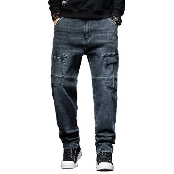 men's jeans idopy men`s cargo fashion multi pockets work blue loose fit denim pants for male plus size
men's jeans idopy men`s cargo fashion multi pockets work blue loose fit denim pants for male plus size