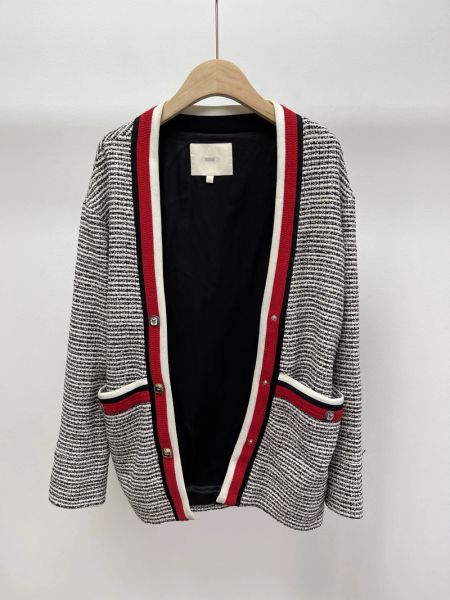 822 2020 autumn brand same style sweater cardigan regular long sleeve v neck letter print fashion women clothes moying, White;black
822 2020 autumn brand same style sweater cardigan regular long sleeve v neck letter print fashion women clothes moying, White;black