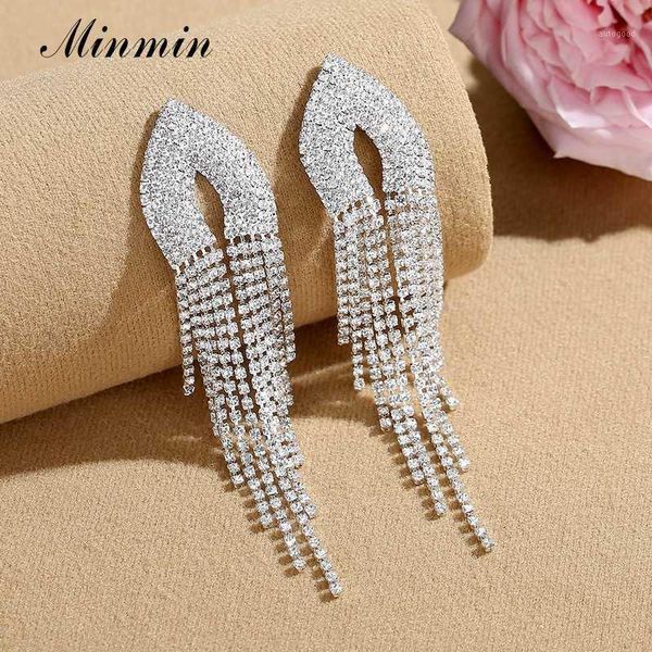 dangle & chandelier minmin statement silver color crystal tassel earrings wedding bridal geometric long drop engagement prom jewelry eh16371
dangle & chandelier minmin statement silver color crystal tassel earrings wedding bridal geometric long drop engagement prom jewelry eh16371
