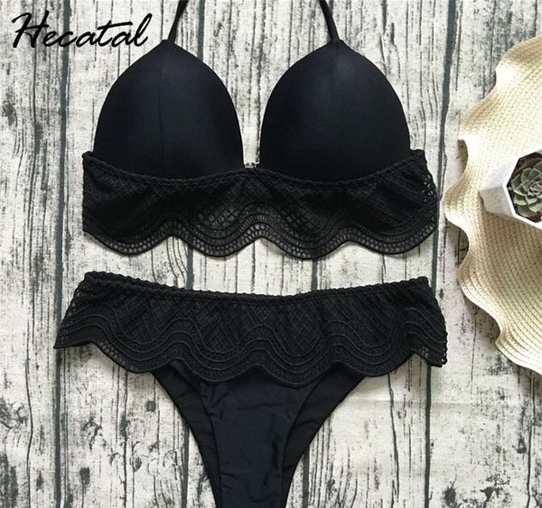 hecatal 2019 solid lace swimsuit women low&high waist push up brazilian bikini vintage bikinis female maillot de bain femme y19072701, White;black
hecatal 2019 solid lace swimsuit women low&high waist push up brazilian bikini vintage bikinis female maillot de bain femme y19072701, White;black