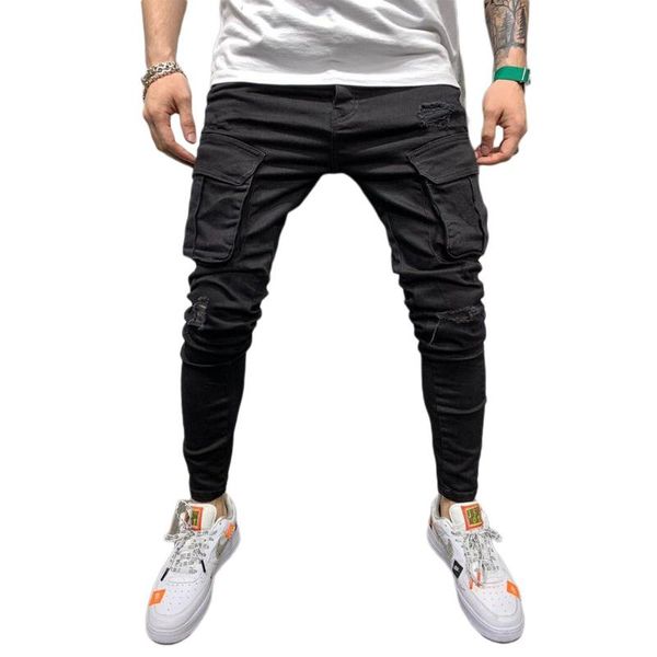 men's jeans long pencil pants ripped slim spring hole 2021 fashion thin skinny for men hiphop trousers clothes clothing, Blue
men's jeans long pencil pants ripped slim spring hole 2021 fashion thin skinny for men hiphop trousers clothes clothing, Blue