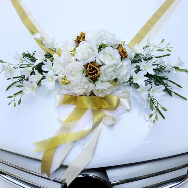 party decoration wedding car decorations kit limousine silk flower ribbon and bow diy decor for bridal ornament
party decoration wedding car decorations kit limousine silk flower ribbon and bow diy decor for bridal ornament