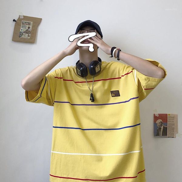 men's t-shirts 2021 summer korean version of tee printing round neck street simple harajuku casual loose short-sleeved t-shirt1, White;black
men's t-shirts 2021 summer korean version of tee printing round neck street simple harajuku casual loose short-sleeved t-shirt1, White;black