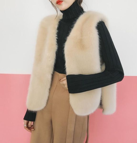 korean version of faux fur and fox fur side open lace waistcoat jacket short fur vest waistcoat korean version female, Black;white
korean version of faux fur and fox fur side open lace waistcoat jacket short fur vest waistcoat korean version female, Black;white