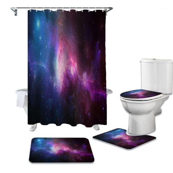 beautiful starry nebula colorful waterproof bath shower curtain rug set non-slip bath mat toliet cover polyester shower curtain1
beautiful starry nebula colorful waterproof bath shower curtain rug set non-slip bath mat toliet cover polyester shower curtain1