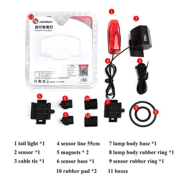bike lights light bicycle taillight induction warning lamp magnetic power generate red plastic ipx-4 waterproof seat tube
bike lights light bicycle taillight induction warning lamp magnetic power generate red plastic ipx-4 waterproof seat tube