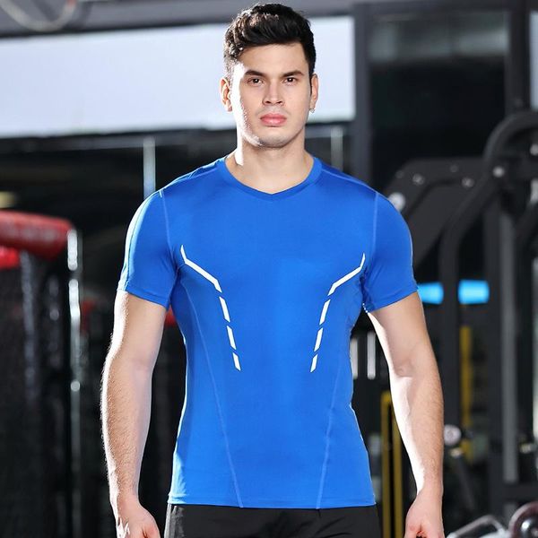 outdoor t-shirts sports short sleeve men's quick-drying t-shirt elasticity breathable tights training fitness running suit summer, Gray;blue
outdoor t-shirts sports short sleeve men's quick-drying t-shirt elasticity breathable tights training fitness running suit summer, Gray;blue