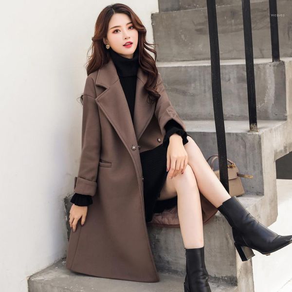 fitaylor autumn winter women woolen coats casual jackets long sleeve blazer outwear female elegant wool double breasted coat1 women's &, Black
fitaylor autumn winter women woolen coats casual jackets long sleeve blazer outwear female elegant wool double breasted coat1 women's &, Black