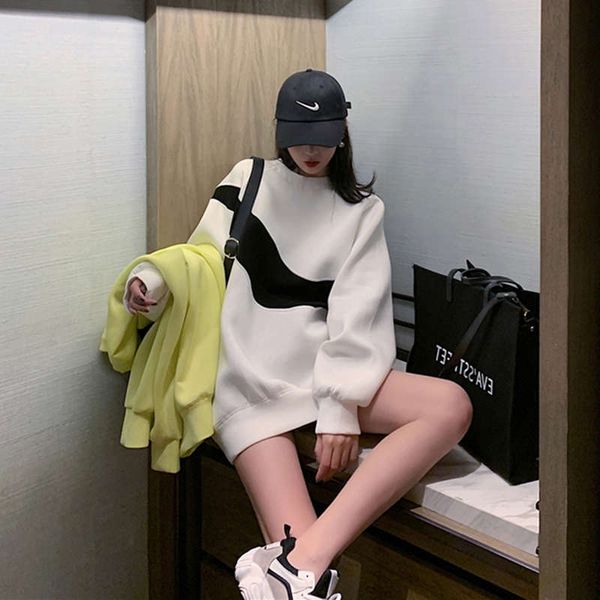 fried street antique design foreign style white sweater women's spring autumn winter 2020 new thin korean version loose, Black
fried street antique design foreign style white sweater women's spring autumn winter 2020 new thin korean version loose, Black