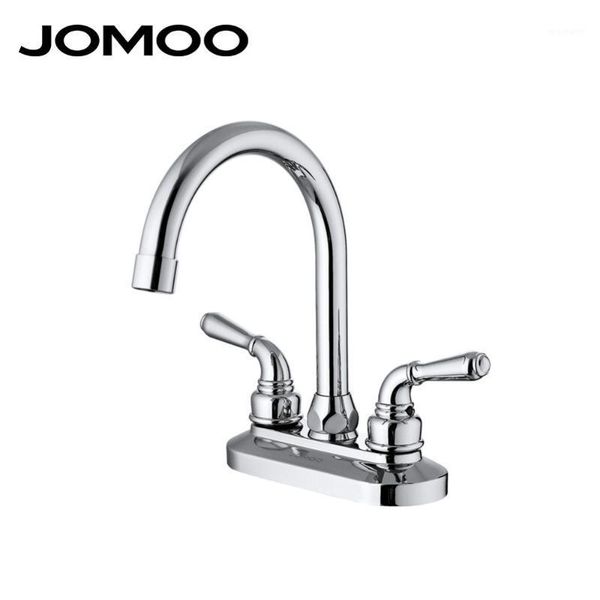 bathroom sink faucets jomoo basin faucet mixer tap double handle hole chrome wash 2203-2491
bathroom sink faucets jomoo basin faucet mixer tap double handle hole chrome wash 2203-2491