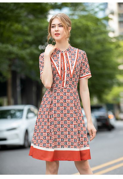 716 2020 xl summer brand same style dress crew neck a line above knee short sleeve flora print fashion womens clothes jq, Black
716 2020 xl summer brand same style dress crew neck a line above knee short sleeve flora print fashion womens clothes jq, Black