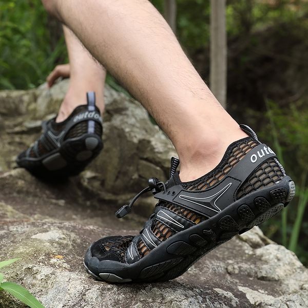 men water upstream sneakers outdoor hiking fishing aqua beach seaside barefoot sports gym shoes breathable plus size y200420, Black
men water upstream sneakers outdoor hiking fishing aqua beach seaside barefoot sports gym shoes breathable plus size y200420, Black