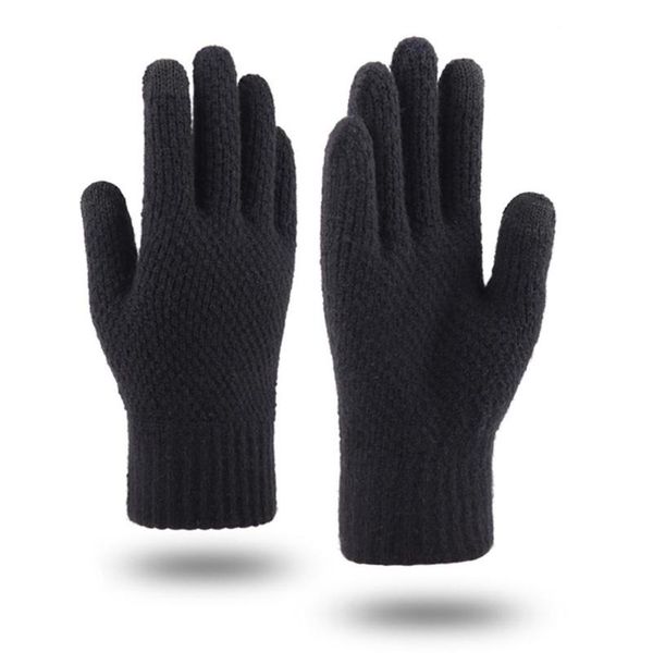 men thicken winter knitted woolen gloves warm full finger touch screen mittens outdoor bicycle gloves, Blue;gray
men thicken winter knitted woolen gloves warm full finger touch screen mittens outdoor bicycle gloves, Blue;gray