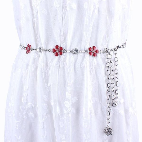 tingrui fashion flower rhinestone metal waist chain belts for women dresses female ladies luxury ceinture femme black white, Black;brown
tingrui fashion flower rhinestone metal waist chain belts for women dresses female ladies luxury ceinture femme black white, Black;brown