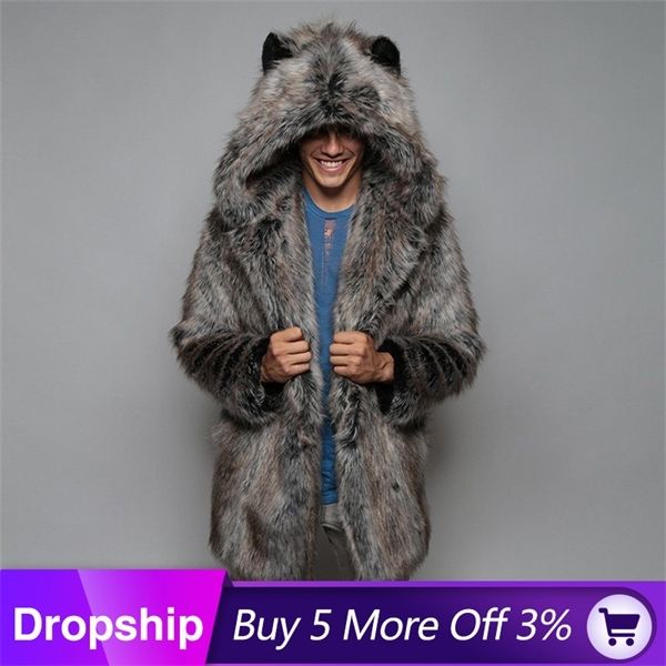 muqgew winter male fur overcoat mens coats with hood furparka oversized men warm faux jacket men#g4 c1103, Black;brown
muqgew winter male fur overcoat mens coats with hood furparka oversized men warm faux jacket men#g4 c1103, Black;brown