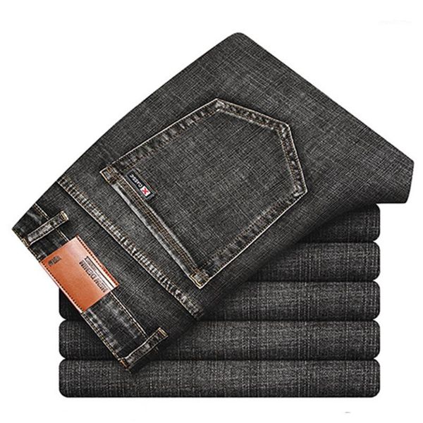 men's jeans 2021 autumn men's fashion classic solid color business casual denim pants middle-aged stretch loose straight trousers1, Blue
men's jeans 2021 autumn men's fashion classic solid color business casual denim pants middle-aged stretch loose straight trousers1, Blue