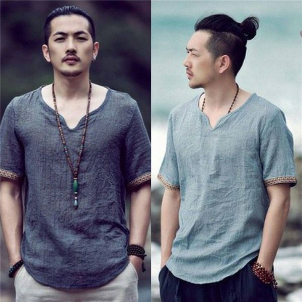 tang t shirt summer male tees streetwear harajuku chinese style shirts casual high street solid boys kg-233, White;black
tang t shirt summer male tees streetwear harajuku chinese style shirts casual high street solid boys kg-233, White;black
