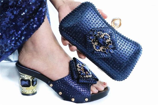 fashion dark blue african women's high heel pumps shoes with evening bag set for party gl1912-8 heel height 6.5cm1, Black
fashion dark blue african women's high heel pumps shoes with evening bag set for party gl1912-8 heel height 6.5cm1, Black