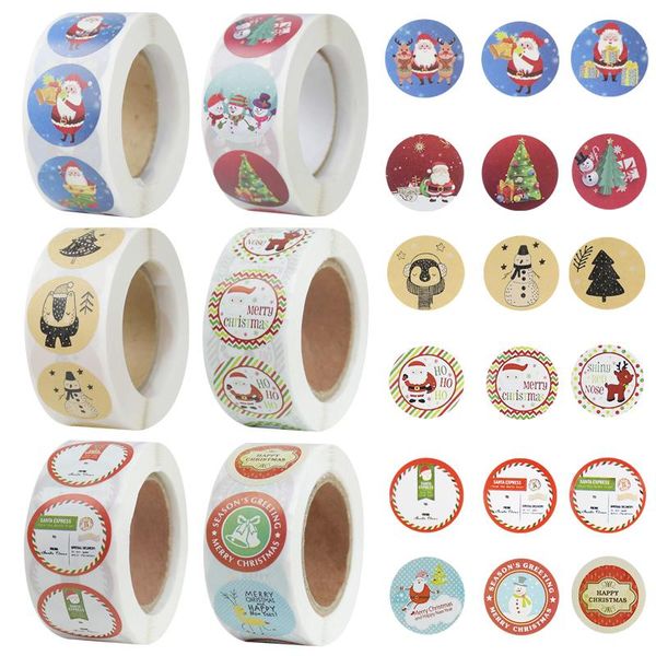 gift wrap 500pcs/roll merry christmas cartoon santa snowman seal labels diy year baking decor stationery thank you stickers
gift wrap 500pcs/roll merry christmas cartoon santa snowman seal labels diy year baking decor stationery thank you stickers