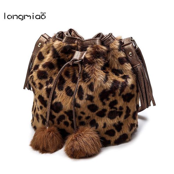 longmiao fashion design faux fur bucket drawstring bag leisure handbag autumn winter bucket women leopard fluff crossbody bags
longmiao fashion design faux fur bucket drawstring bag leisure handbag autumn winter bucket women leopard fluff crossbody bags