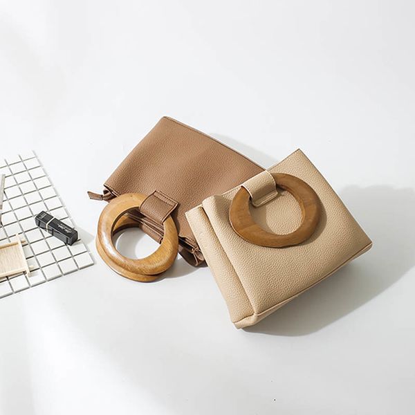 vintage wooden ring handle women handbags casual shoulder messenger bag luxury crossbody bags designer purse large tote buckets c1016
vintage wooden ring handle women handbags casual shoulder messenger bag luxury crossbody bags designer purse large tote buckets c1016