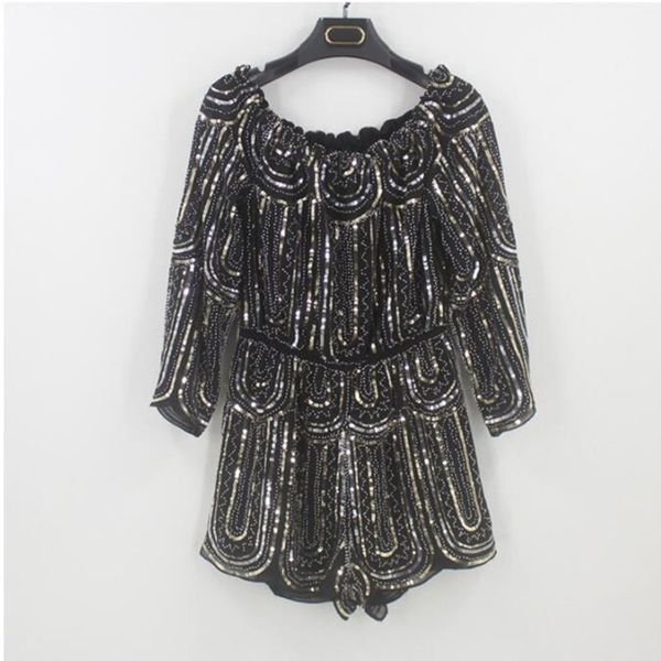 jumpsuit women time-limited vadim sale 2020 new elastic waist ladies jumpsuit sequined beaded solid casual cotton t200704, Black;white
jumpsuit women time-limited vadim sale 2020 new elastic waist ladies jumpsuit sequined beaded solid casual cotton t200704, Black;white