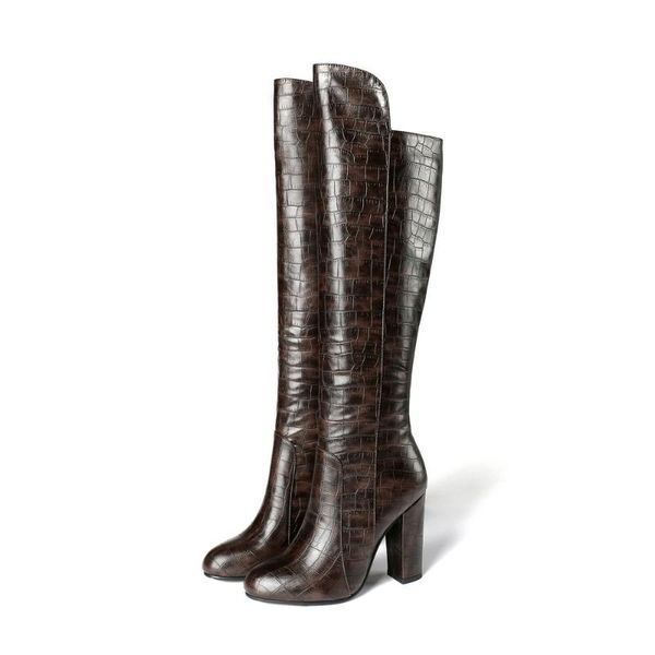 boots women stone pattern knee high round toe heel long autumn winter ladies shoes side zipper velvet inner dropship, Black
boots women stone pattern knee high round toe heel long autumn winter ladies shoes side zipper velvet inner dropship, Black