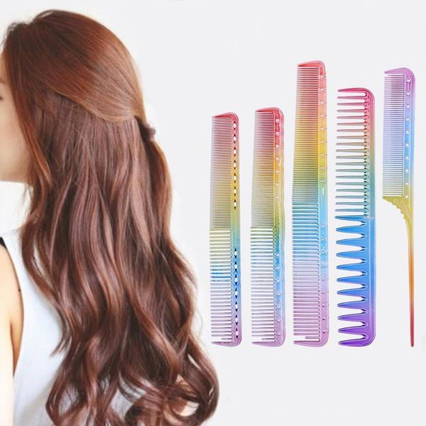 1pc anti-static rainbow colorful hair comb double head entangled comb hair styling tool salon barber hairdressing to jllzkd, Silver
1pc anti-static rainbow colorful hair comb double head entangled comb hair styling tool salon barber hairdressing to jllzkd, Silver