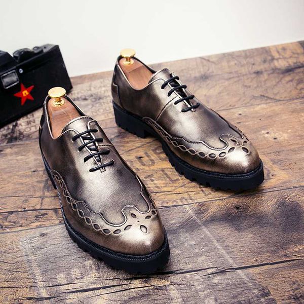 dress shoes cimim brand men business casual leather comfortable luxury formal party fashion office male, Black
dress shoes cimim brand men business casual leather comfortable luxury formal party fashion office male, Black