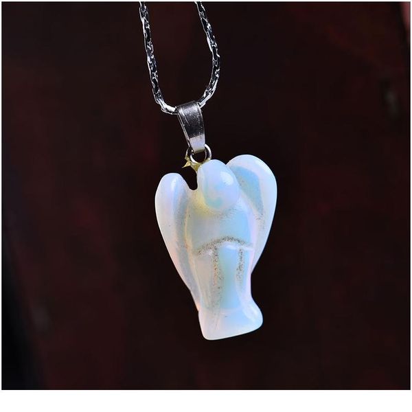 natural crystal rock angel pendant healing gems love friendship guardian couple decoration fashion trend gift pendant qylfmq, Black
natural crystal rock angel pendant healing gems love friendship guardian couple decoration fashion trend gift pendant qylfmq, Black