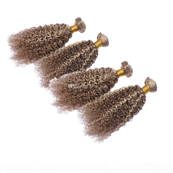 double wefted colored kinky curly human hair wefts blonde 613 and light brown 8 virgin human hair curly weaves extensions 4pcs, Black
double wefted colored kinky curly human hair wefts blonde 613 and light brown 8 virgin human hair curly weaves extensions 4pcs, Black