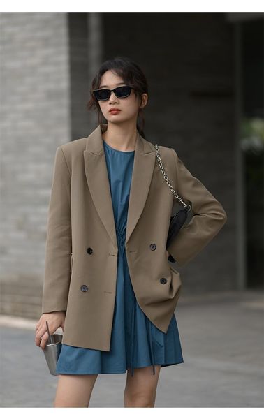 women's suits & blazers fried street small suit spring and autumn drape pickle green shoulder pad suit 2021 korean temperament casual j, White;black
women's suits & blazers fried street small suit spring and autumn drape pickle green shoulder pad suit 2021 korean temperament casual j, White;black