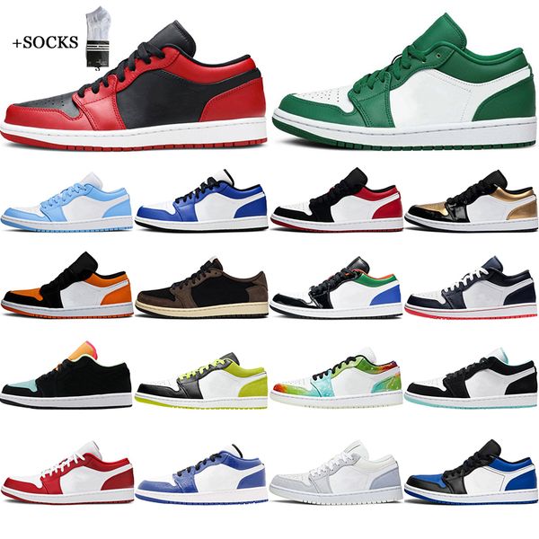 with socks jumpman low 1s men basketball shoes gold toe black white light smoke grey women mens trainers outdoor sports sneakers 36-45, White;red
with socks jumpman low 1s men basketball shoes gold toe black white light smoke grey women mens trainers outdoor sports sneakers 36-45, White;red